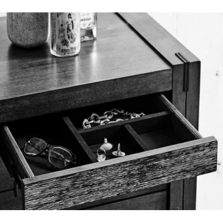 TORR-DR6 : Tủ 6 Ngăn Kéo + 2 Ẩn Trang Sức- 1m5